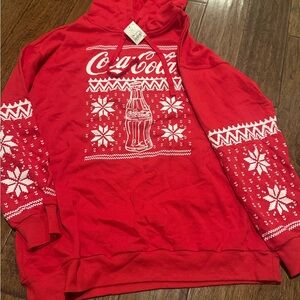 Coca Cola Red Holiday Sweatshirt